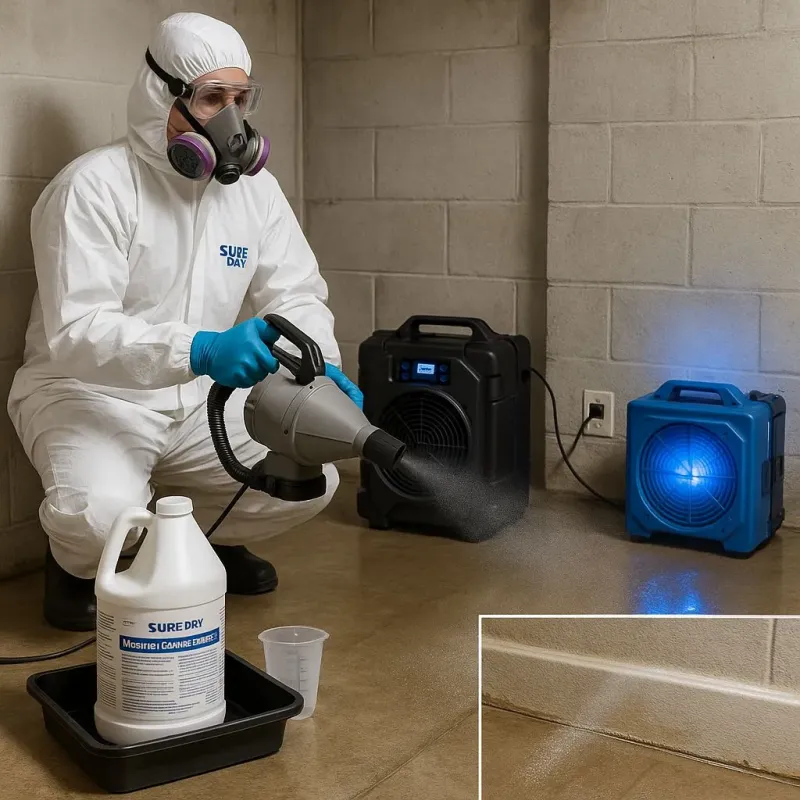 Sanitization and Odor Removal process in Battle Ground, WA